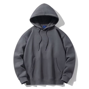 Wholesale Custom Hoodie Men Regular Fit 100% Cotton Fleece Pullover <b>Sweatshirt</b> Anti-Wrinkle Autumn Custom Logo <b>Embroidery</b> - Product Image 1