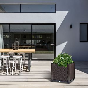 Fioriera Rialzata Autoirrigante per Patio e Balcone, Sistema di Coltivazione per Fiori e Verdure - Product Image 5