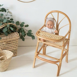 Best Choice 2026 Rattan <b>Dining</b> Chair for <b>Kids</b> Chair Decoration Christmas Custom OEM Design Variety of Colors & Choices Handmade - Product Image 3
