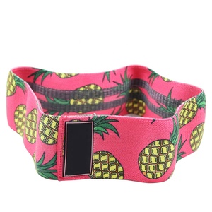 Custom Fabric Resistance Hip <b>Band</b> Non Slip Elastic Booty Exercise <b>Band</b> for Yoga Fitness Glute <b>Workout</b> Training Support - Product Image 6