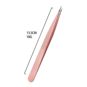 Ensemble de pinces à cils de précision Morje Surgical hautement personnalisables, en acier inoxydable, pointe lisse 10 mm, pour l'application d'extensions de cils - Product Image 6