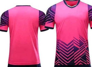Maillot de football personnalisé à manches courtes imprimé par transfert thermique, tenue de sport pour équipes, jeunes, enfants, garçons - Product Image 3