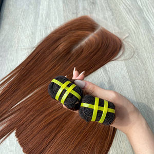 <b>Cheap</b> Price Bundle Closure Make <b>Wig</b> Super Double Drawn Bone Straight Vietnamese Virgin <b>Human</b> <b>Hair</b> Machine Weft <b>Hair</b> Extensions - Product Image 2