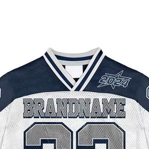 Camiseta Deportiva Personalizada de Estilo Retro Americano Vintage, Clásica, de Malla, para Béisbol, Fútbol Americano y Fútbol, para Hombre - Product Image 5