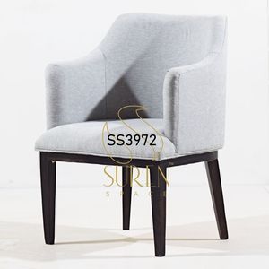 La última tela hecha a mano y silla de madera Hoteles y diseñador Restaurante indio Comedor Silla comercial - Product Image 1