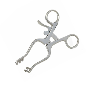 Oferta Especial: Retractor Quirúrgico Autoretenible de Acero Inoxidable con Barra de Trinquete Curva y 2x3 Puntas Entrelazadas - Product Image 3