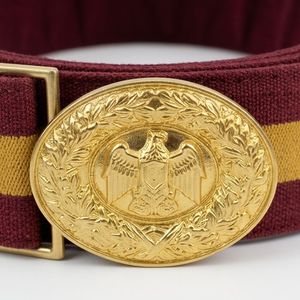 Ceinture tressée artisanale en gros avec boucle plaquée or/argent, design personnalisé, ceinture de cérémonie faite à la main - Product Image 4