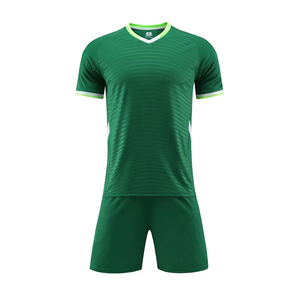 Unisex Red <b>Soccer</b> Jersey Set Crew Neck Short Sleeve Sublimated Printed Moisture Wicking Eco-Friendly Breathable Polyester - Product Image 6