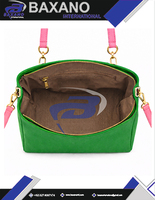 Tas Selempang Kanvas Wanita Alpha Kapa Alpha dengan Ritsleting, Desain Logo Kustom Huruf Yunani, Tempat Penyimpanan Laptop untuk Kegunaan Sehari-hari