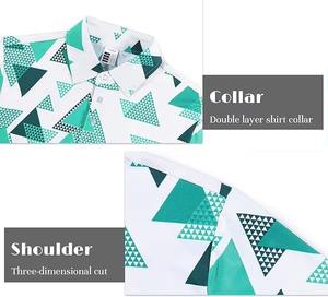 Camiseta Polo para Hombre con Impresión por Sublimación, Camiseta Polo para Hombre con Logotipo por Transferencia de Calor, Camiseta Polo para Hombre con Tela de Alta Densidad - Product Image 4