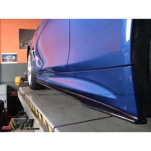 สเกิร์ตข้างคาร์บอนไฟเบอร์ทรง V รุ่นใหม่ JPMCarbon สำหรับรถยนต์ F32 F33 F36 แพ็คเกจ M-Sport ปี 2013-2020 - Product Image 3
