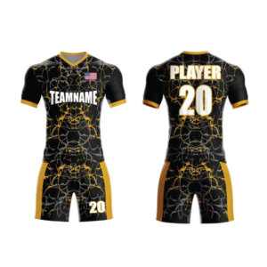 Uniforme de Fútbol Personalizado para Adultos, Conjunto de Camiseta y Pantalones Cortos OEM, Poliéster de Secado Rápido, Ropa Deportiva al por Mayor, Fabricante de Marca Privada - Product Image 1