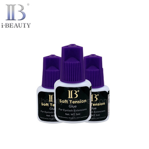 Adhesivo para Extensiones de Pestañas I-Beauty - Pegamento de Tensión Suave Ib de 5 ml, Calidad Superior de Corea del Sur, Pegamento para Pestañas Ib - Product Image 1