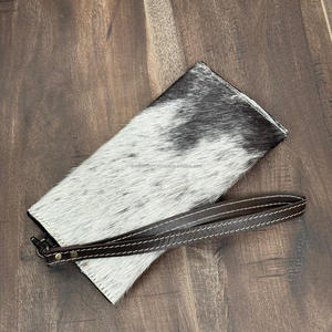 กระเป๋าคลัทช์สำหรับผู้หญิงทำจากหนังวัวลายดอกไม้แบบตะวันตกสำหรับ2025 - Product Image 5