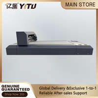 Plotter de Corte de Cama Plana con Servomotor, 2 Cabezales, Control Táctil, Absorción por Vacío, Rendimiento Estable, Multifunción