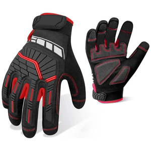 Nouveauté 2026 – Gants personnalisés OEM/ODM résistants aux chocs et anti-boulochage, couleur bleu et blanc, haute qualité, compatibles écran tactile, pour le travail en extérieur - Product Image 1