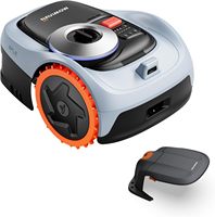 Tondeuse robot Segway Navimow i205 AWD (i108) 105E et Garage S, monte sur des pentes jusqu'à 45 %, EFLS NRTK + cartographie automatique par vision