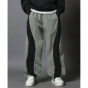 Pantalon cargo baggy tendance pour homme, streetwear surdimensionné, impression, broderie, logo, fabricant OEM - Product Image 5