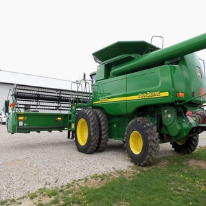 Moissonneuse-batteuse à vitesse d'opération rapide pour la récolte du riz, 88 CV/100 CV, excellente performance sur les terrains boueux, prix bas - Product Image 3
