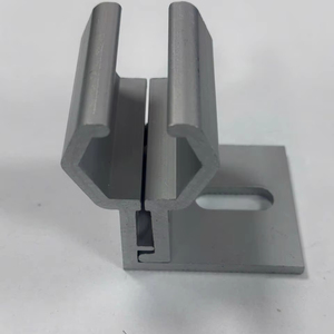 ตัวหนีบแผงโซลาร์เซลล์อะลูมิเนียมแบบกลาง – ตัวหนีบกลางแบบปรับได้สำหรับระบบติดตั้งแผงโซลาร์เซลล์ - Product Image 1