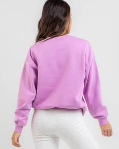 Sudadera Premium de Cuello Redondo para Mujer, con Logotipo Personalizado, Informal, de Forro Polar, para Invierno, Sudadera con Capucha - Product Image 2