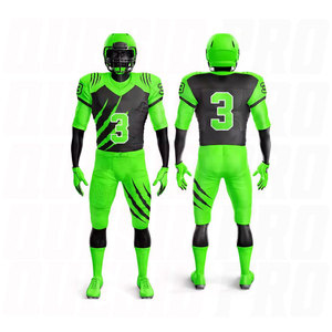 Nuevo Uniforme de Fútbol Americano para Hombre, Talla Grande, Personalizable, Servicio OEM, Poliéster Transpirable, Ropa Deportiva de Alto Rendimiento - Product Image 1