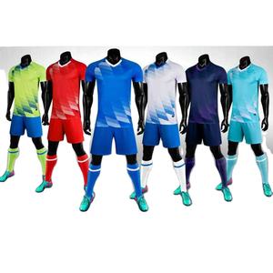 Uniformes de Fútbol Premium, Conjunto de Camiseta y Pantalones Cortos para Entrenamiento de Fútbol, Transpirable y de Secado Rápido, Nueva Ropa Deportiva de Fútbol para Club - Product Image 1