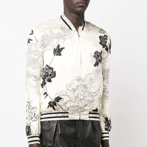 New Custom Sublimation Digital Printing Outdoor New Men's <b>Vintage</b> <b>Bomber</b> <b>Jackets</b> Manufacturers - Product Image 2