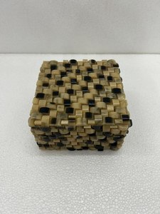 TIME 2 DECOR Boîte à bijoux artisanale indienne en résine incrustée, personnalisable, de haute qualité, style artistique, pour rangement, cadeau de mariage - Product Image 5