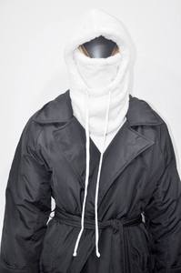 Gorro de punto con capucha y cuello para esquí, pasamontañas de invierno al por mayor para mujer, gorro con orejeras y cubre rostro ajustable - Product Image 5