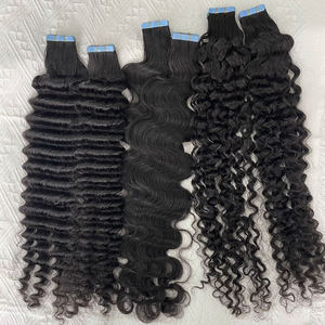 Extensiones de Cabello Humano Virgen Indio 100% Sin Procesar, Alineadas con la Cutícula, de Alta Calidad, Directamente de la India, al por Mayor - Product Image 3