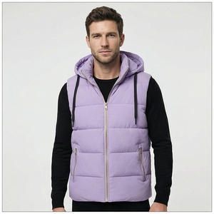 2025 femmes mode à capuche surdimensionné coton rembourré hiver veste Parkas courtes avec plume de canard toile matériel - Product Image 1