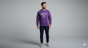 Sudaderas de Cuello Redondo con Mangas Largas y Tela Francesa, Personalizadas OEM, Ropa Urbana de Venta Caliente con Logotipo Estampado en Relieve, Ropa de Invierno - Product Image 6