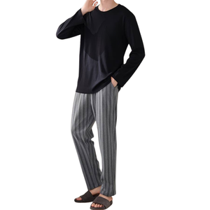 Custom Men’s Flannel Pajama <b>Pants</b> Plaid Lounge Bottoms Soft Comfortable Sleepwear - Product Image 1