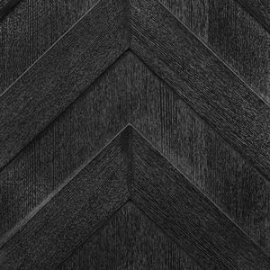 Isola da Cucina Larga 130 cm con Strisce Ondulate 3D, Impiallacciatura in Frassino, Stile Rustico con Ripiano Estraibile e Scaffale Interno - Product Image 5