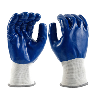 Nitrile 10mil Anti-Chemical Protective Work <b>Gloves</b> Durable Palm Coverage Breathable Comfort <b>Moisture</b>-Wicking Reliable Traction - Product Image 3