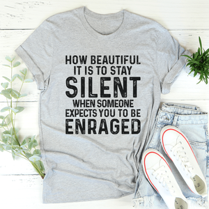 T-shirt da uomo Stay Silent - Product Image 1