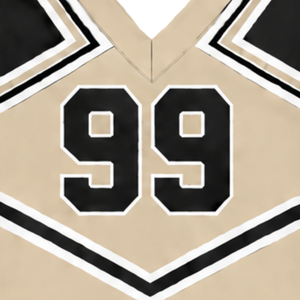 Haut d'uniforme de cheerleading beige sans manches, col en V, pour femmes et filles, idéal pour les équipes de danse et les compétitions - Product Image 5