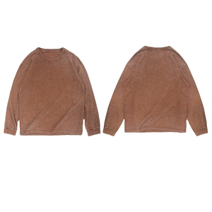 เสื้อฮู้ดผู้ชายทรงปกติ แขนยาว ผ้าฟลีซไม่บุซับใน รุ่นลำลอง พิมพ์ลายดิจิทัล สีพื้น สำหรับฤดูใบไม้ผลิ ปี 2026 - Product Image 5