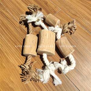 Juguete de Madera de Café Natural para Perros, para Limpiar los Dientes y Eliminar la Placa, Palo de Madera para Entrenamiento y Masticación - Product Image 3