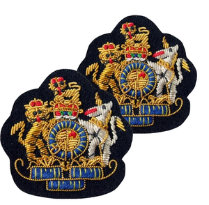 Badges brodés faits main sur mesure, best-sellers, faible MOQ, derniers modèles de badges brodés couleur unie - Product Image 4