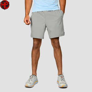 Pantalones Cortos Deportivos Personalizados OEM para Hombre, de Algodón, para Verano, con Entrepierna de 5 Pulgadas, para Correr, Casuales, de Poliéster, para Hacer Ejercicio - Product Image 1