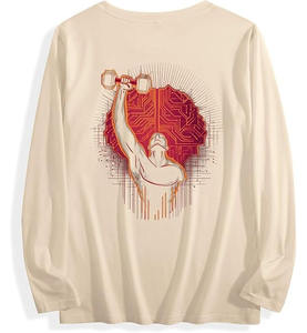 Sudaderas con Capucha Extra Grandes Unisex, Sudaderas Casuales de Invierno de Poliéster/Algodón Lisas Teñidas, Estilo Urbano, Venta al Por Mayor, Personalizables - Product Image 2