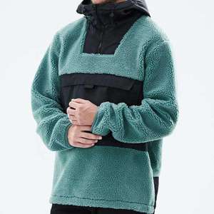Sudadera con Capucha de Forro Polar Sherpa para Hombre, Impermeable, Personalizada, para Esquí, Invierno, Térmica, para Snowboard, Abrigo Deportivo Cortavientos para Exteriores - Product Image 4