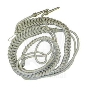 Bullion Wire Gold Aiguilettes Uniform Cords Metal Tip Factory Direct Supply Best Quality Custom Shoulder Cord for Ceremony - Product Image 3
