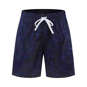 Shorts de basketball pour hommes, écologiques, blanc/noir, en mesh, coupe ajustée, haute qualité, respirants, séchage rapide, toutes tailles - Product Image 6