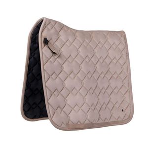 Ensembles de tapis de selle et bonnets d'oreilles pour chevaux en gros, en coton matelassé, conception personnalisée, OEM, tapis de selle assortis au Pakistan - Product Image 4