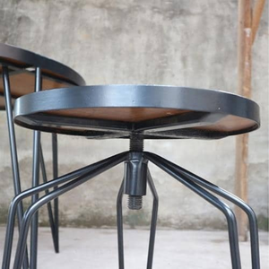 Mesa de Comedor de Bambú con Patas de Horquilla, Diseño Moderno de Mediados de Siglo, para Hotel y Hogar, Muebles de Madera de Java - Product Image 5
