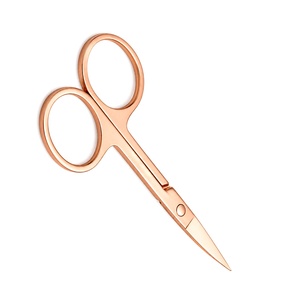 Tijeras para Cejas de Acero Inoxidable de Primera Calidad a Precio Económico, con Logotipo Personalizado y Diseño Sencillo en Venta - Product Image 2