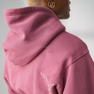 Sudadera con Capucha Gruesa y Cálida para Mujer, Estilo Urbano, Sudadera Holgada con Bolsillo Tipo Canguro, Ropa de Invierno Moderna para Mujer - Product Image 3